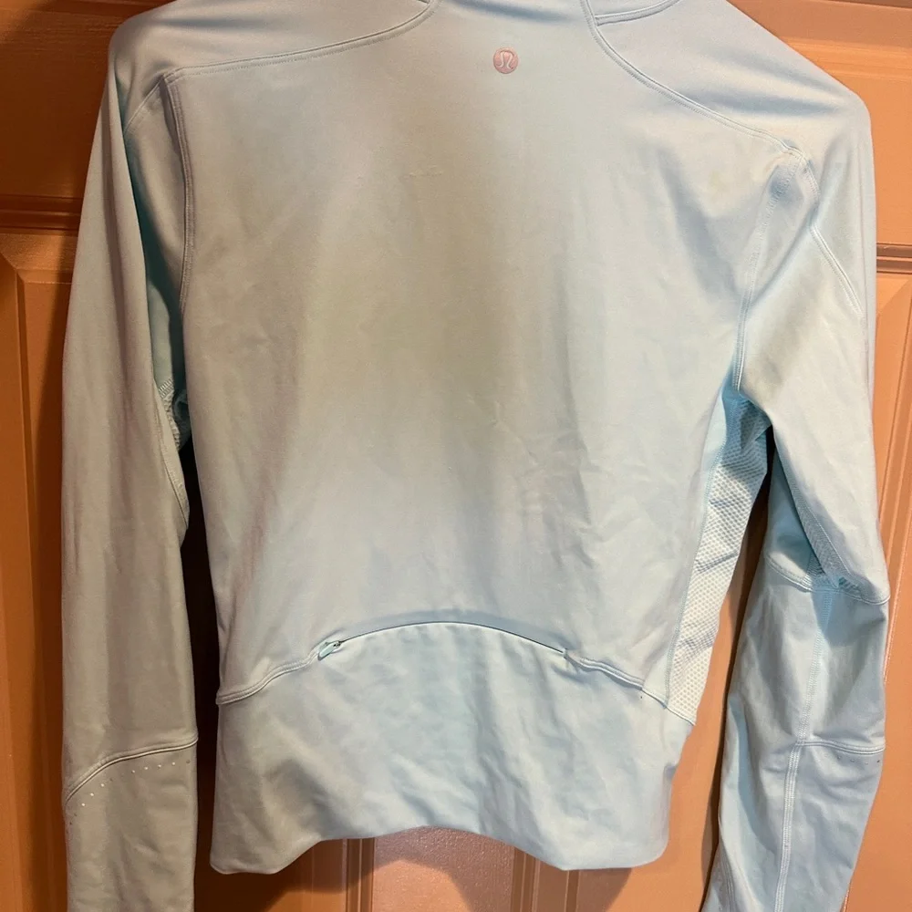 Lululemon Final Mile Jacket in Icing Blue size 6 - Picture 4 of 5